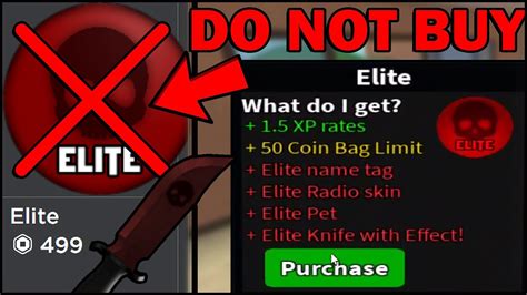  Elite Knife MM2 Value 